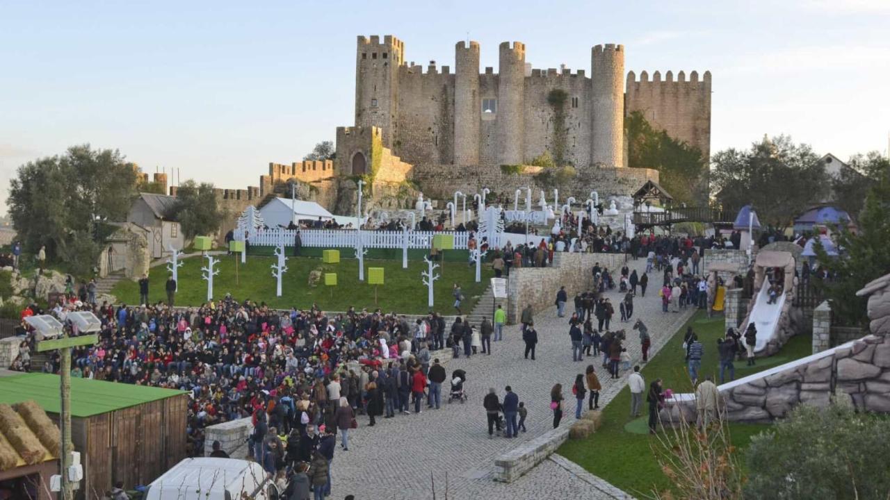 Апартаменты Obidos - Casa Do Castelo Экстерьер фото